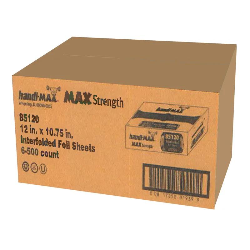 Handi-Max Foil Sheets 12X10.75 IN Aluminum Pop-Up 3000/Case