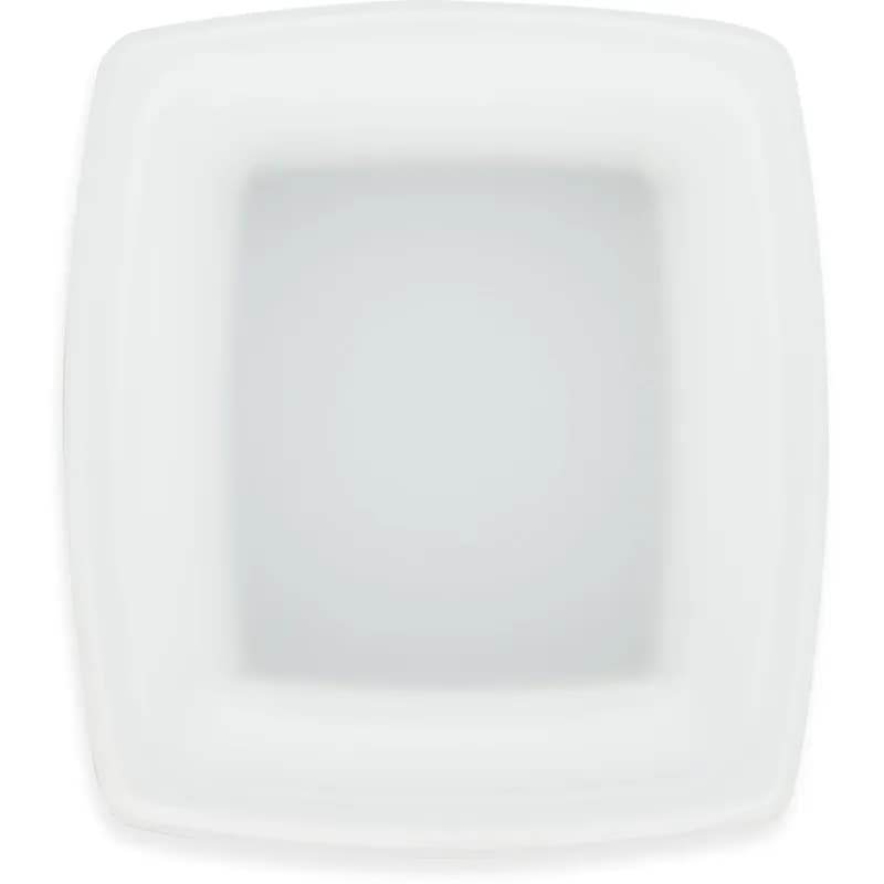 Dinex® Dessert Container Base 4 OZ Plastic White Square 4000/Case