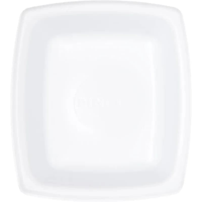 Dinex® Dessert Container Base 4 OZ Plastic White Square 4000/Case