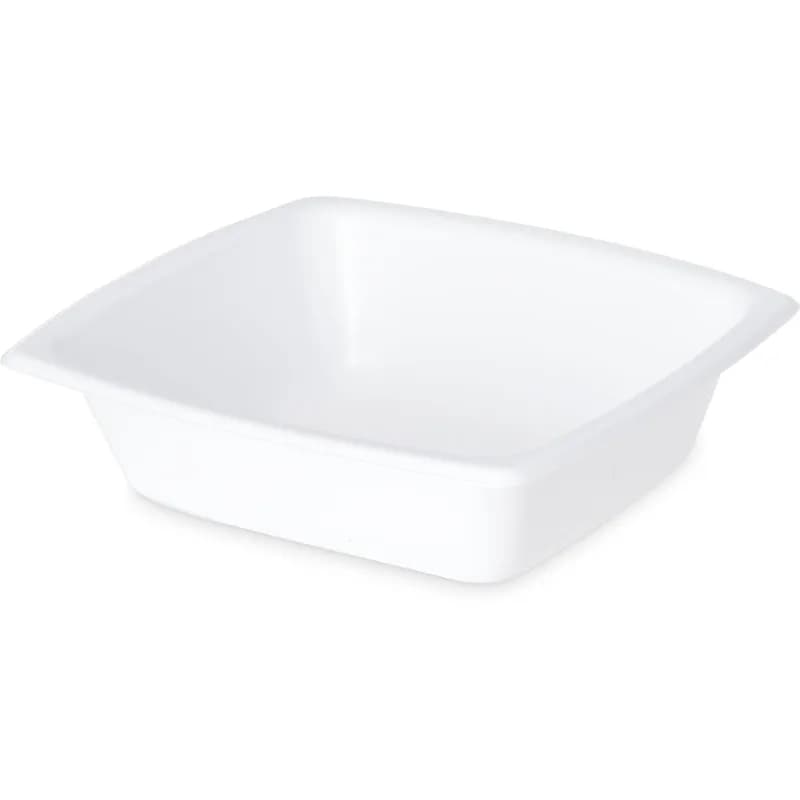 Dinex® Dessert Container Base 4 OZ Plastic White Square 4000/Case