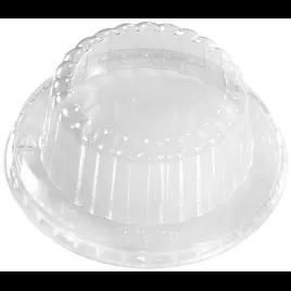 Lid Dome PS Clear Round For 6-10 OZ Container Unhinged 1000/Case