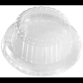 Lid Dome PET Clear Round For 6-10 OZ Container Unhinged 1000/Case