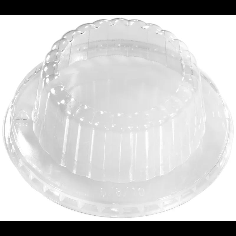 Lid Dome PET Clear Round For 6-10 OZ Container Unhinged 1000/Case