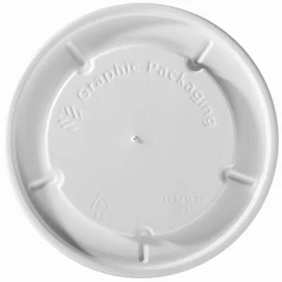 Lid Flat PS Round For 12 OZ Container Unhinged 1000/Case
