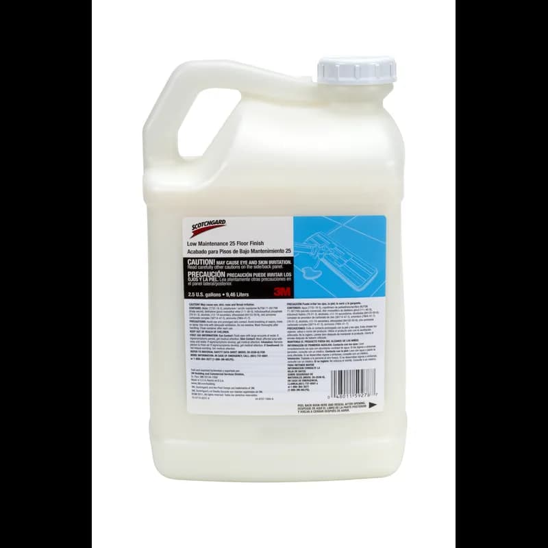 3M™ Scotchgard™ 25 Floor Finish 2.5 GAL Low Maintenance RTU 25% Solids 2/Case
