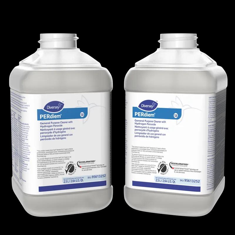 PERdiem® Odorless All Purpose Cleaner 2.5 L Multi Surface Heavy Duty Liquid Concentrate Peroxide Kosher For J-Fill® 2/Case