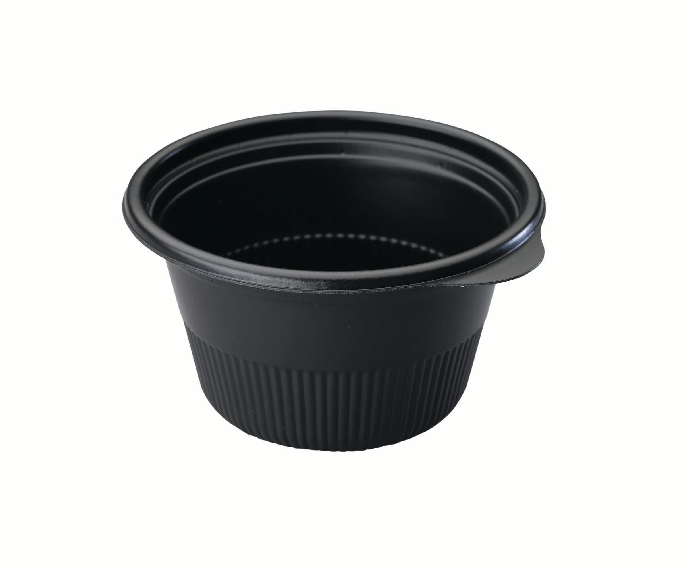 Cruiser Bowl® Bowl Small (SM) 12 OZ PP Black Round Tall 500/Case