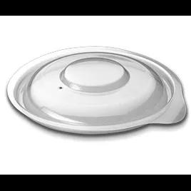 Cruiser Bowl® Lid Dome Small (SM) 1 Compartment PP Clear Round For Bowl Unhinged 500/Case