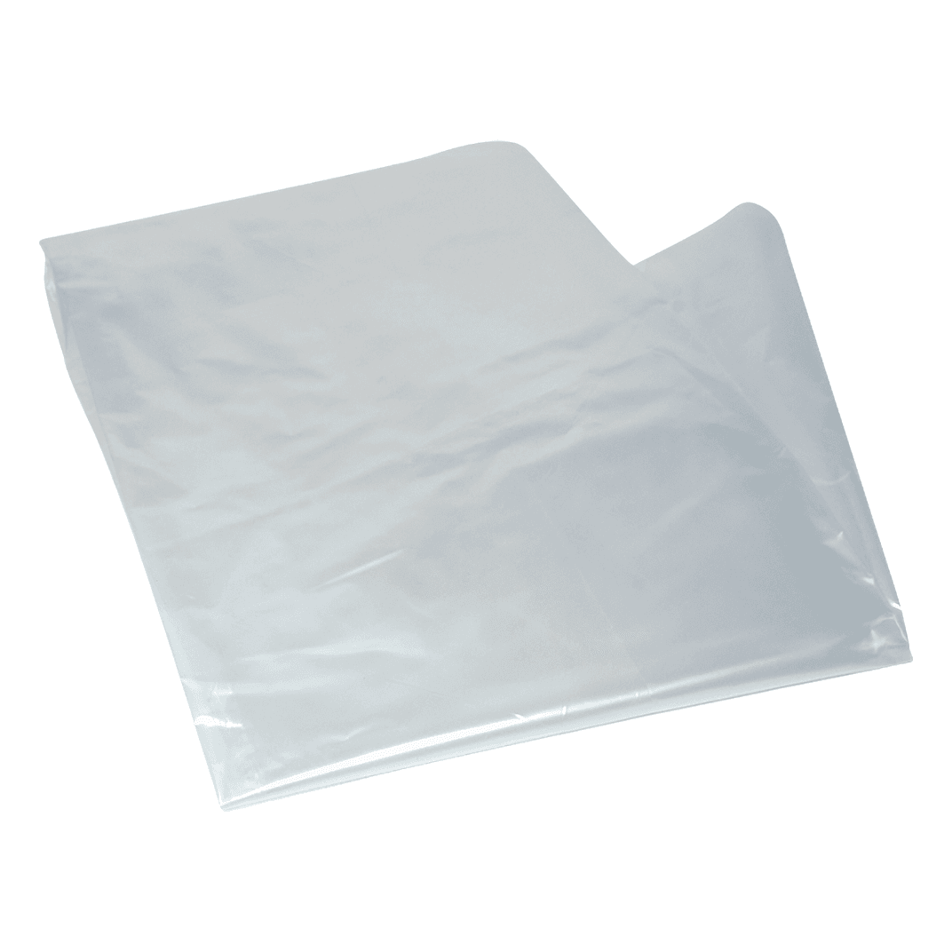 Can Liner 30X54 IN Clear Plastic 1.5MIL 100/Case