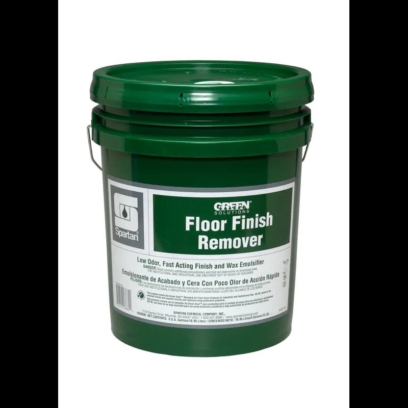 Green Solutions® Floor Finish Remover Unscented Floor Stripper 5 GAL Alkaline RTU Non-Butyl 1/Pail