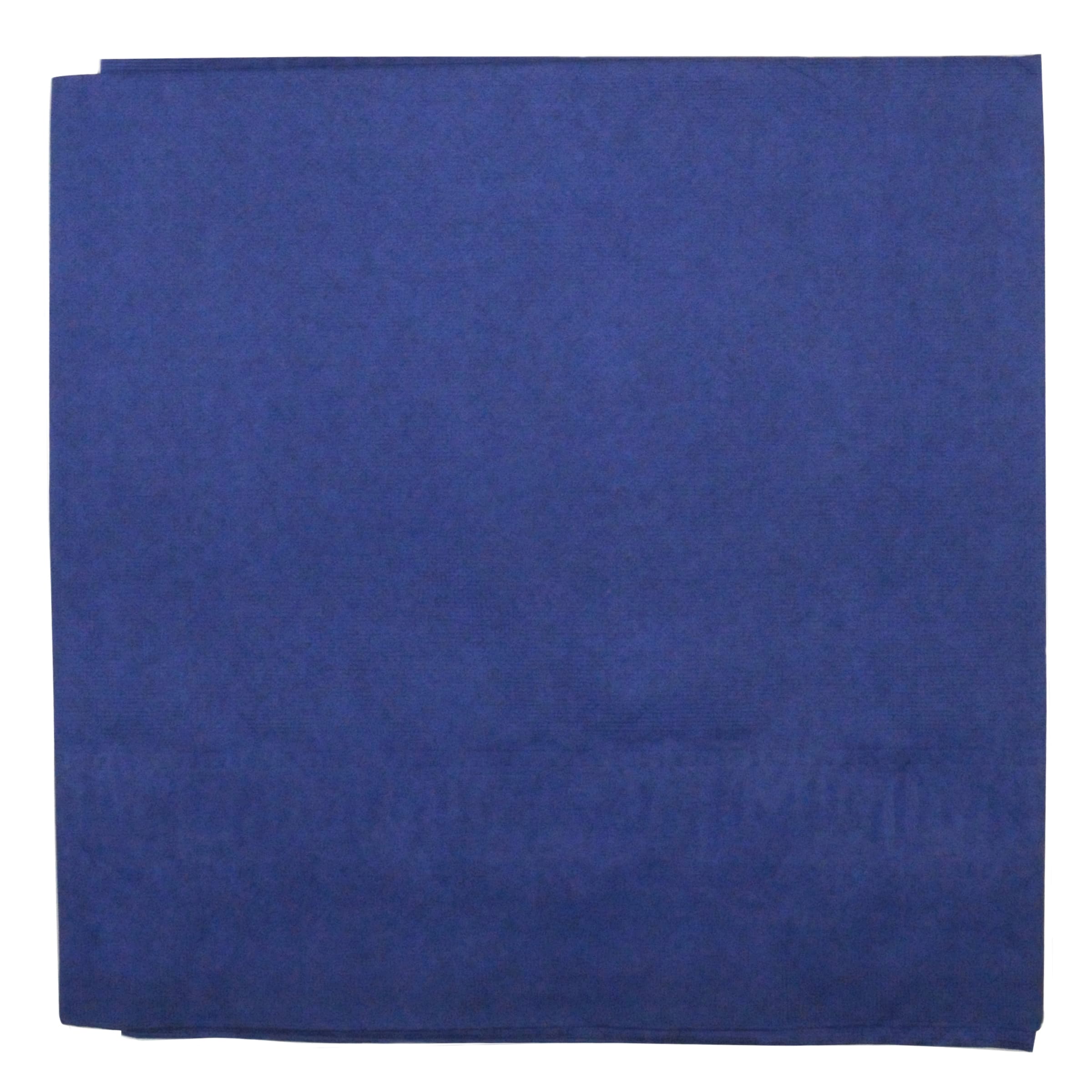 Table Cover 54X54 IN Paper Poly Blend Blue 50/Case