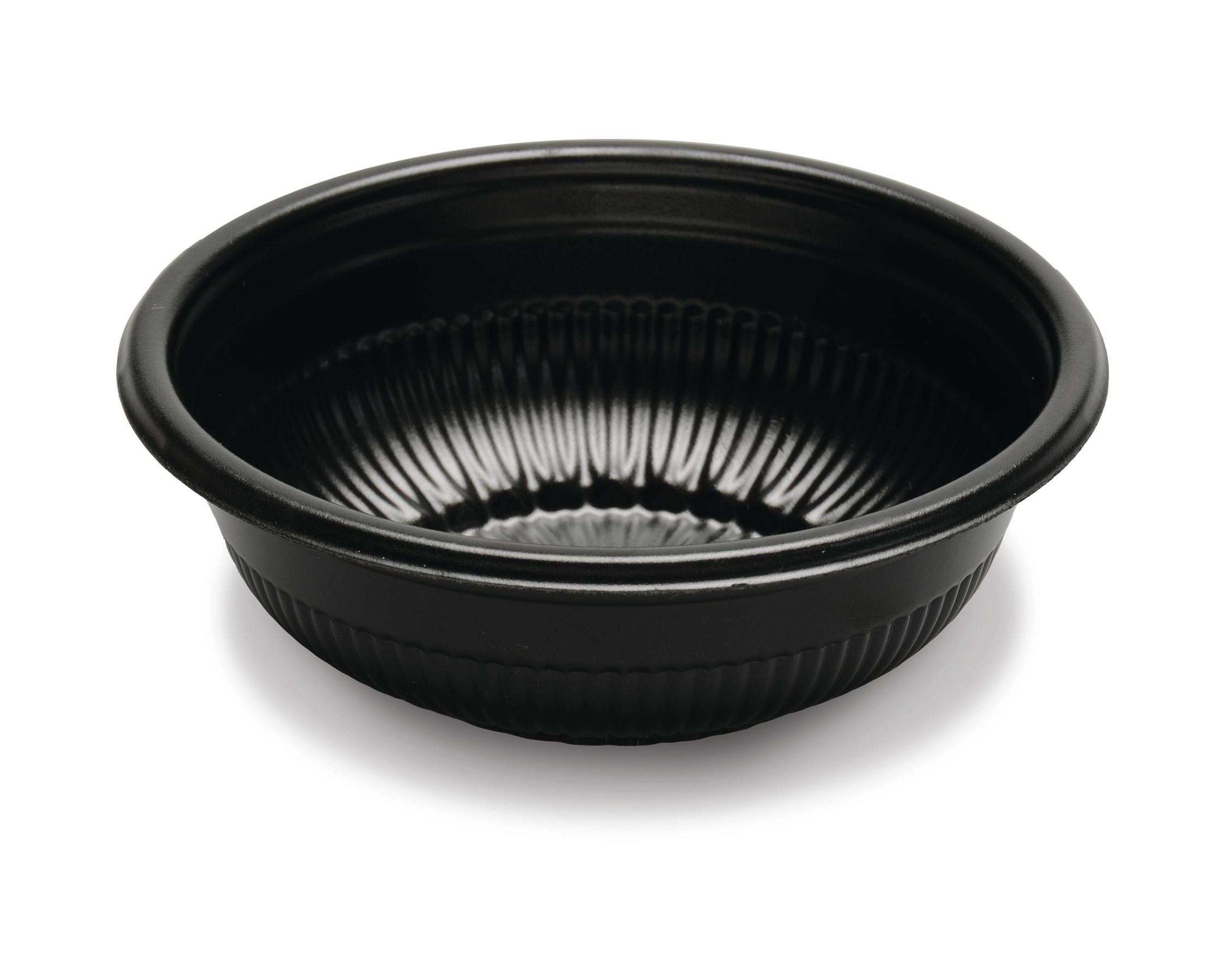 Bowl 8 OZ PS Black Round 500/Case