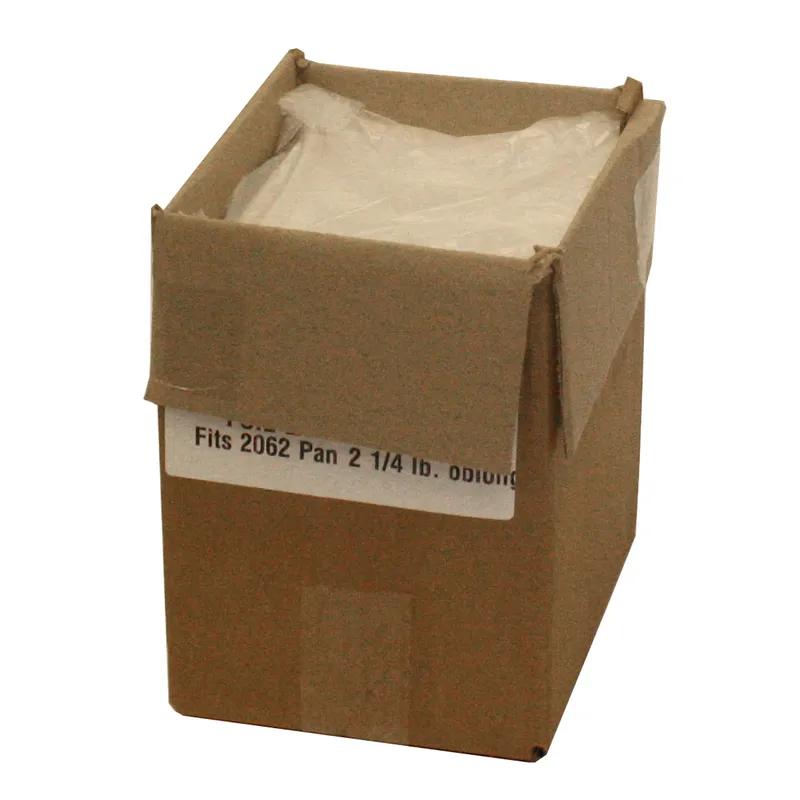 Lid Flat 8X6.25 IN Foil-Lined Paper Silver White Oblong For Container Laminated 500/Case