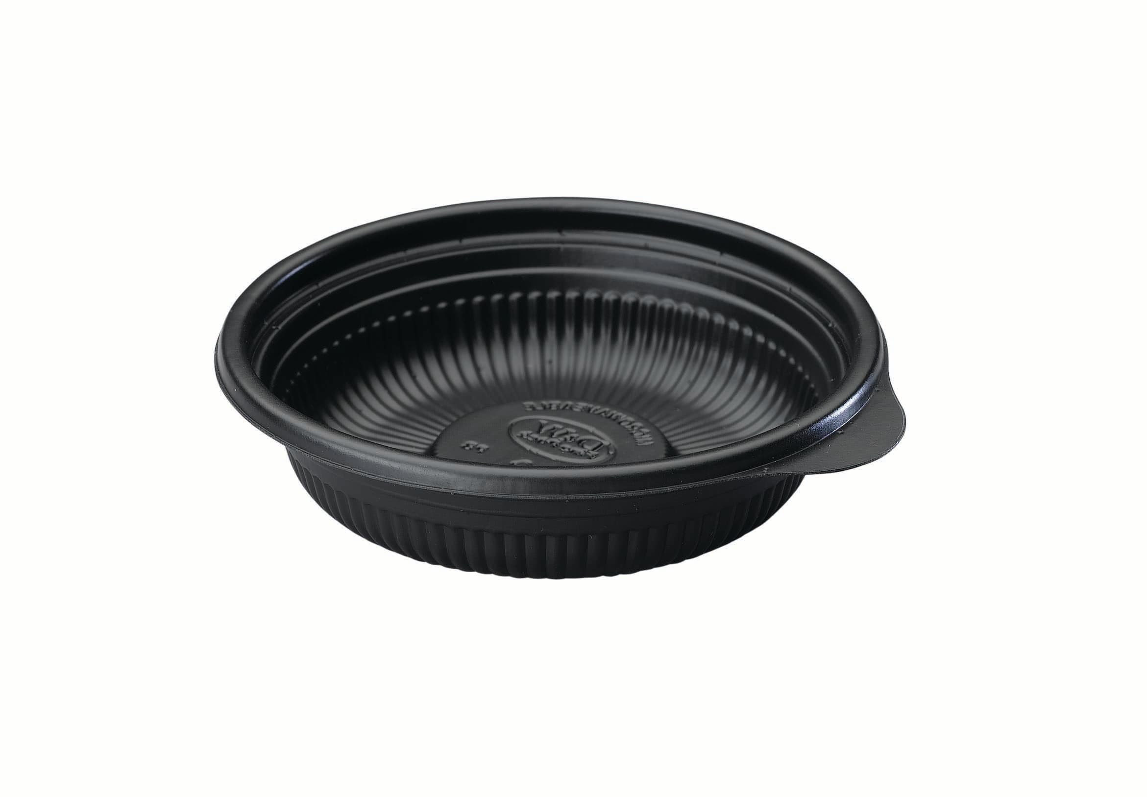 Cruiser Bowl® Bowl Small (SM) 5 OZ PP Black Round 500/Case