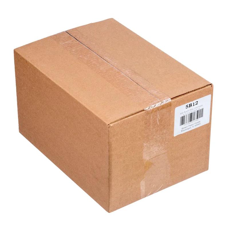 Bag 6.5X4.375X14 IN 0.5 GAL Foil-Lined Paper Plain Insulated 500/Case