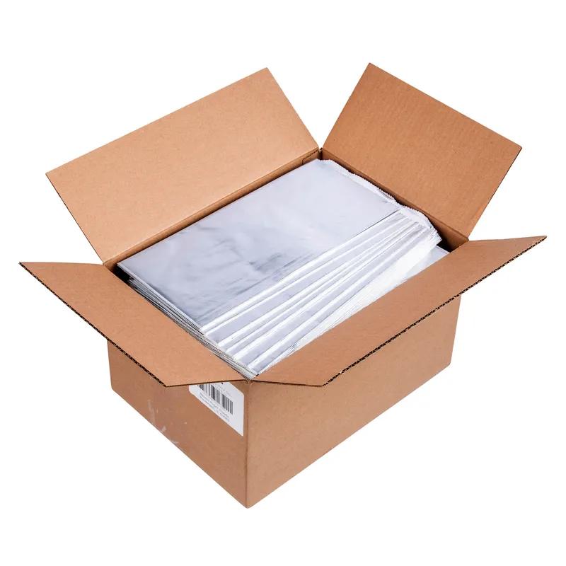 Bag 6.5X4.375X14 IN 0.5 GAL Foil-Lined Paper Plain Insulated 500/Case