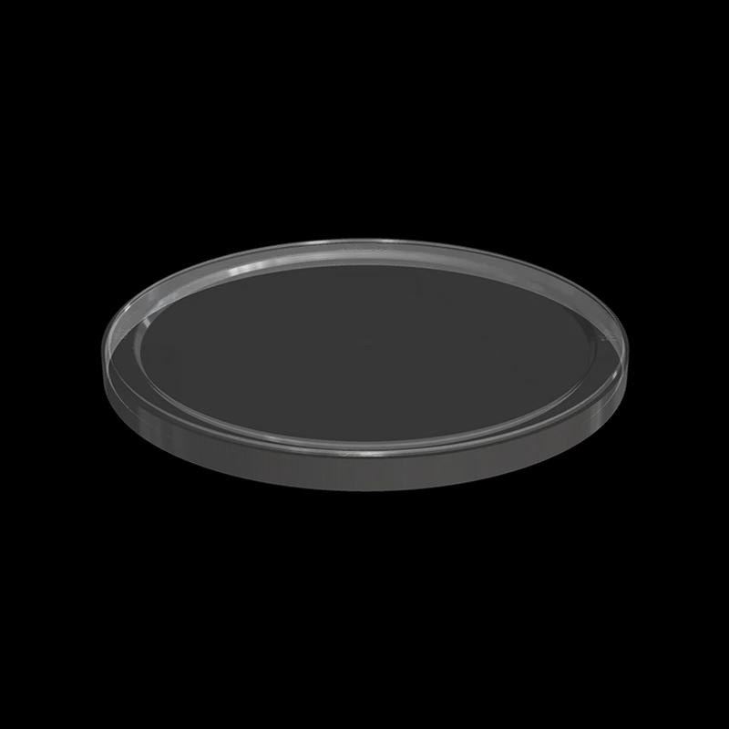 Lid Flat 4.645X0.313 IN LLDPE Clear Round For 8-16 OZ Cup 1000/Case