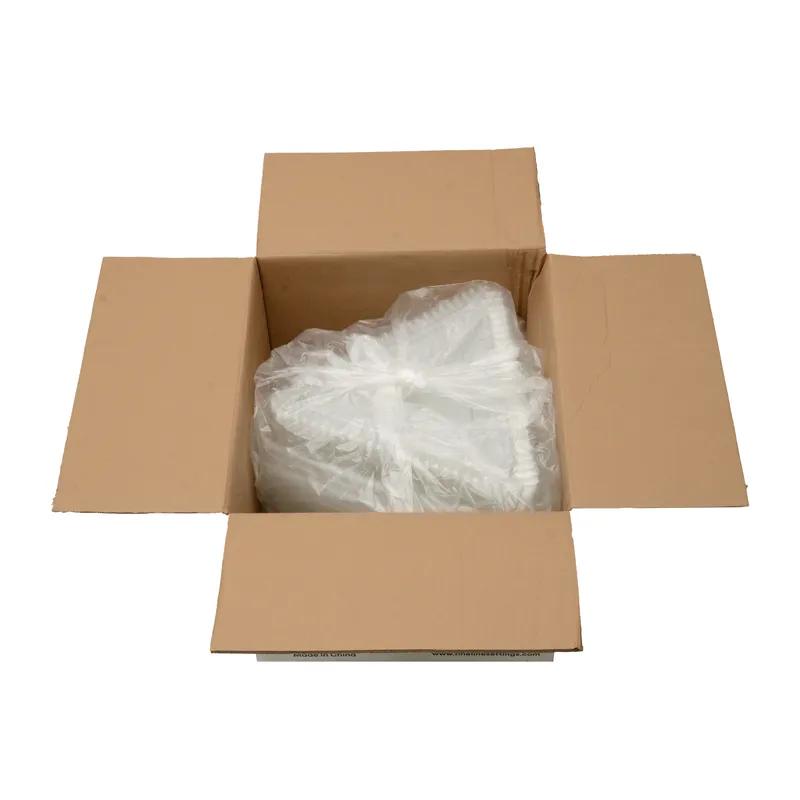 Lid Dome 16 IN PET Clear Triangle For Container 40/Case