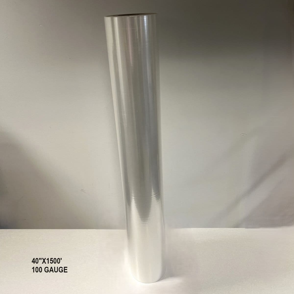 Cellophane Roll 40IN X1500FT 100 Gauge Clear 1/Roll
