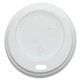 Lid Dome Plastic White For 6 OZ Hot Cup 1000/Case