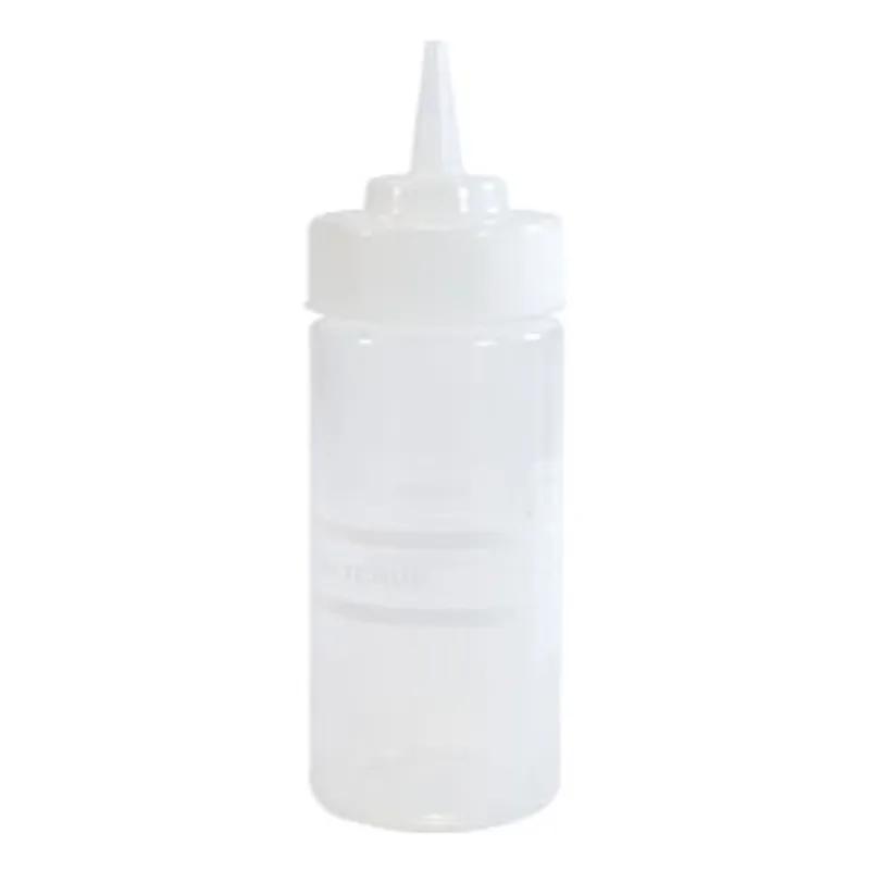 Ketchup Bottle 8 OZ Clear Squeeze 36/Case