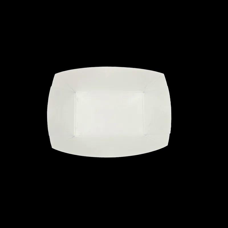 Food Tray 2 LB Paper Blue Rectangle 1000/Case