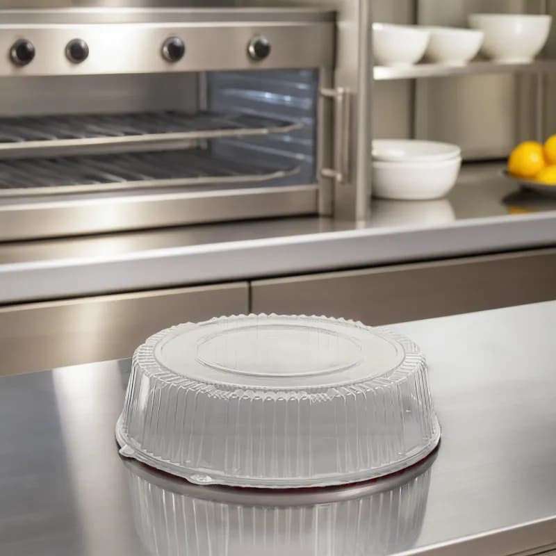 WNA CaterLine® Lid Dome 16X3.55 IN PET Clear Round For Tray 25/Case