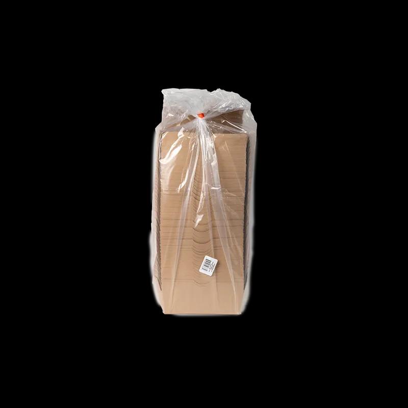 ChampPak #3 Take-Out Box Fold-Top 7.75X5.5X2.5 IN Kraft Vented 200/Case