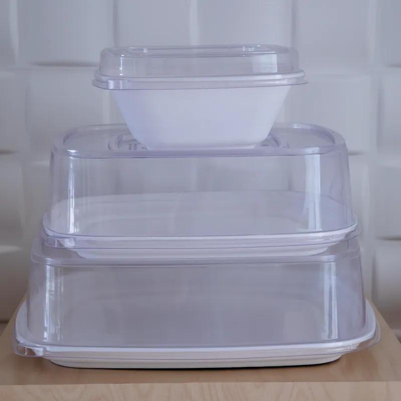 Lid PLA Clear Round For Bowl 50/Case