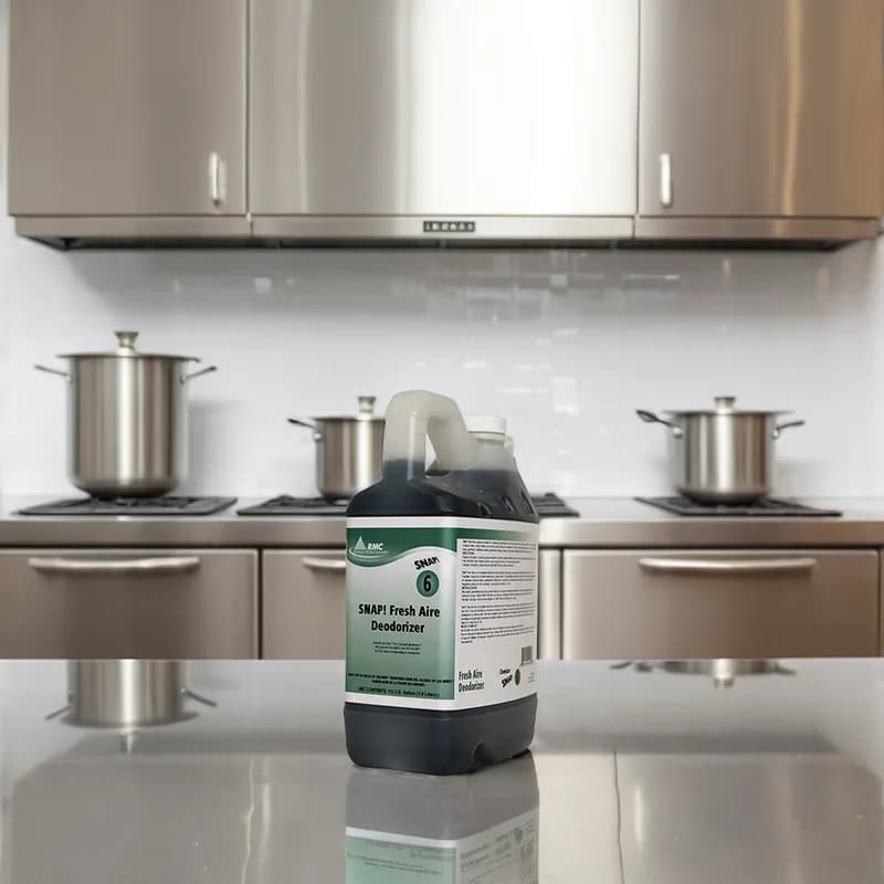 SNAP! Fresh Aire Odor Neutralizer Deodorizer Fresh Mint Clear Green 0.5 GAL 4/Case