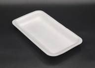 TR10P Meat Tray 10.75X5.75X0.625 IN Polystyrene Foam White Rectangle Heavy 400/Bundle