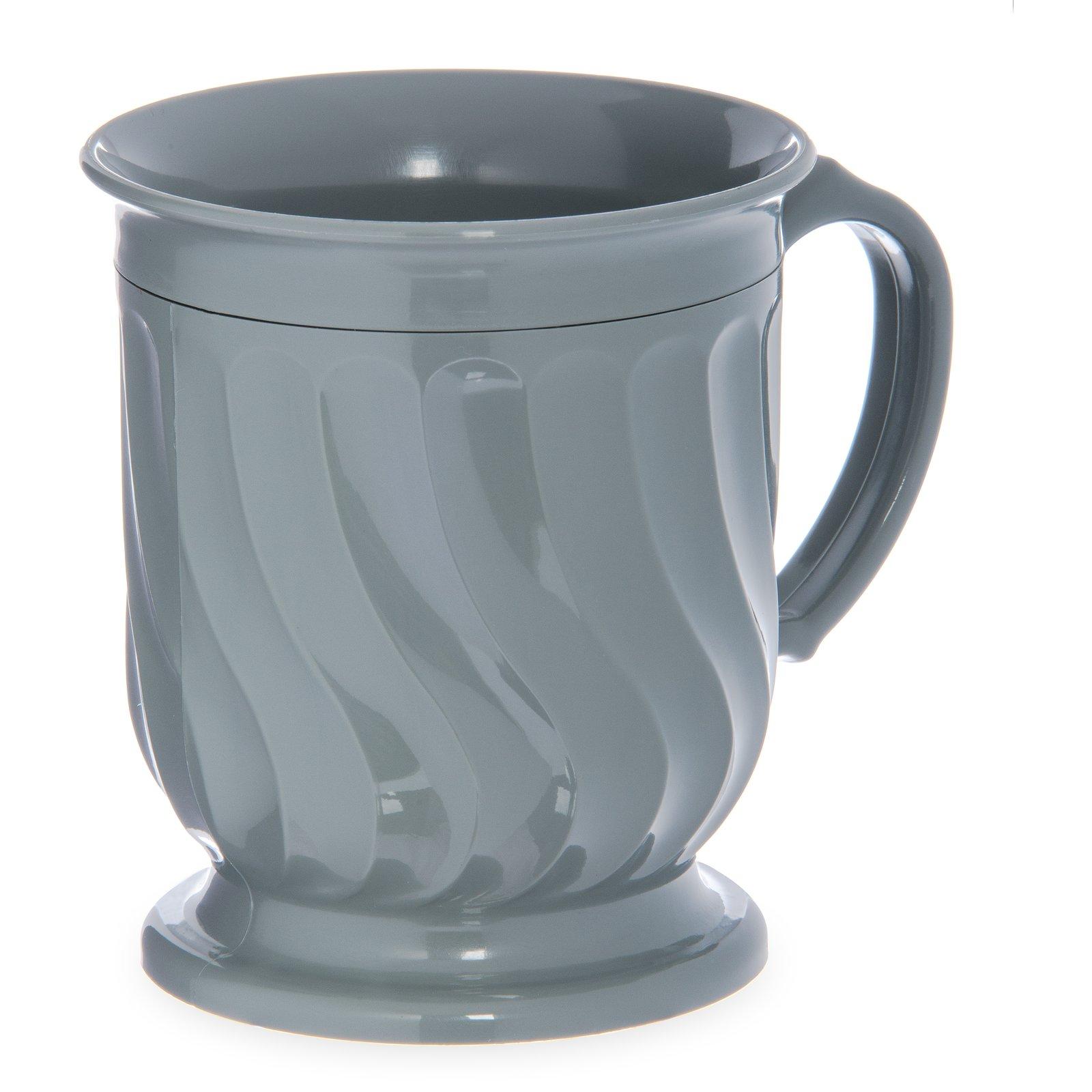 Cup Mug 8 OZ Urethane PP Green 48/Case