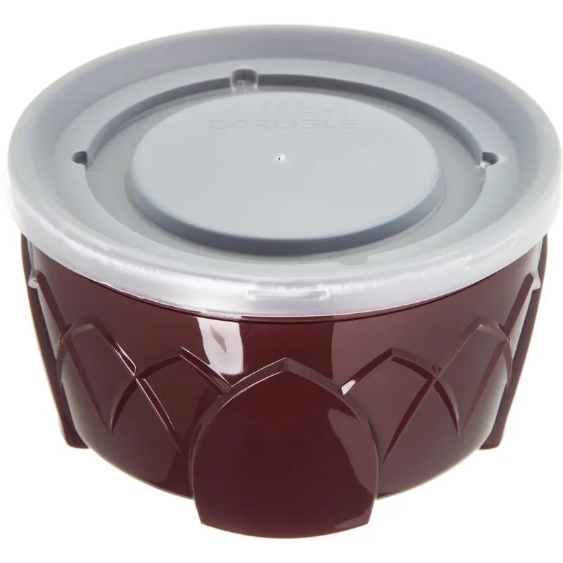 Dinex® Fenwick Lid Flat PS Translucent Round For 9 OZ Bowl 1000/Case