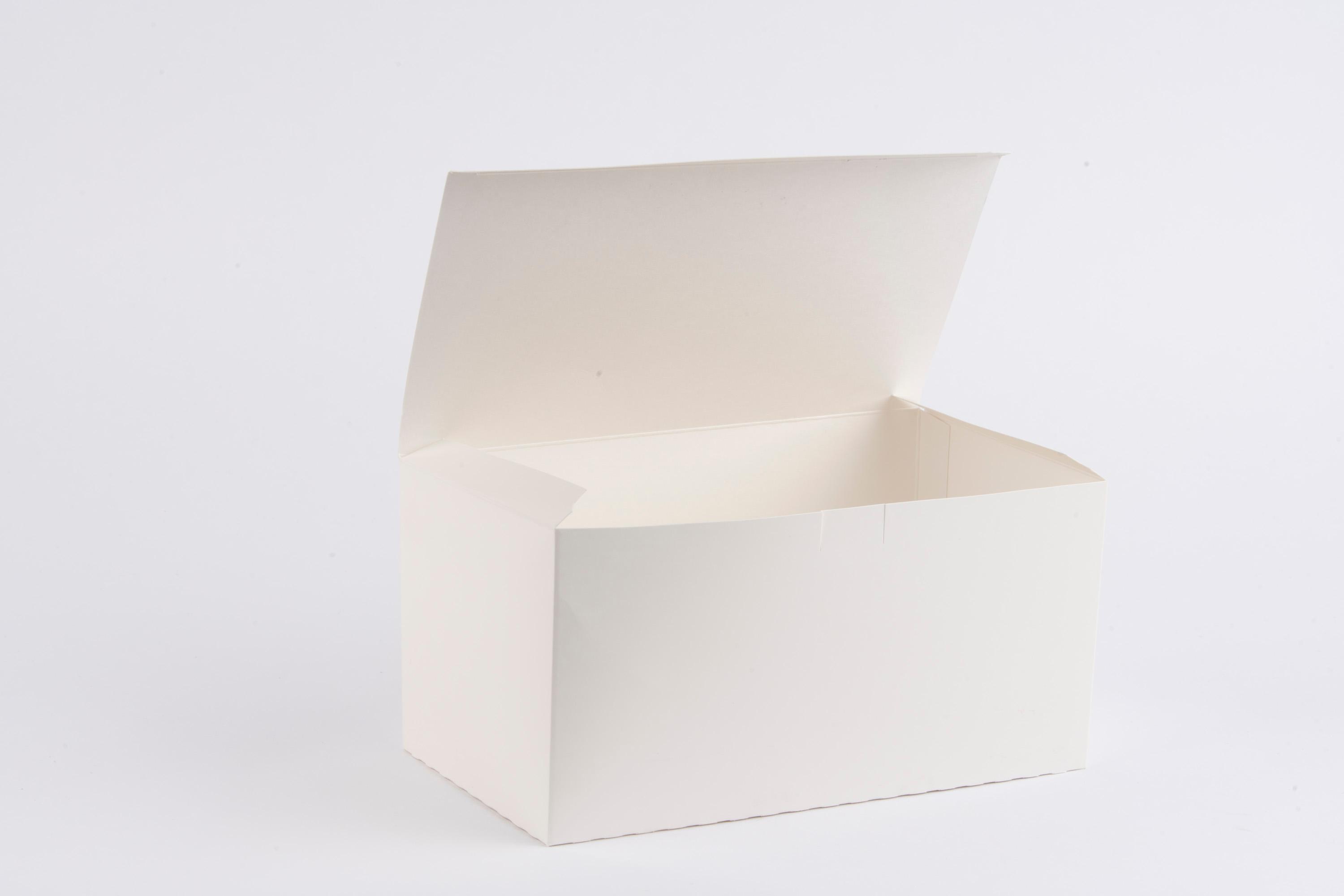 Take-Out Box Tuck-Top 9X5X4.5 IN Paper White Rectangle 250/Case