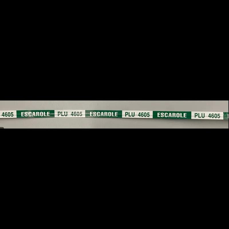 Escarole Twist Tie 18X0.375 IN Paper Green White 300/Bundle