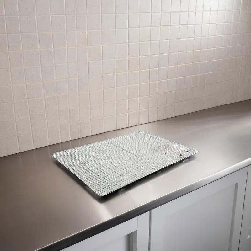 Pan Grate Full Size 24X16 IN Stainless Steel Chrome Plated 1/Each