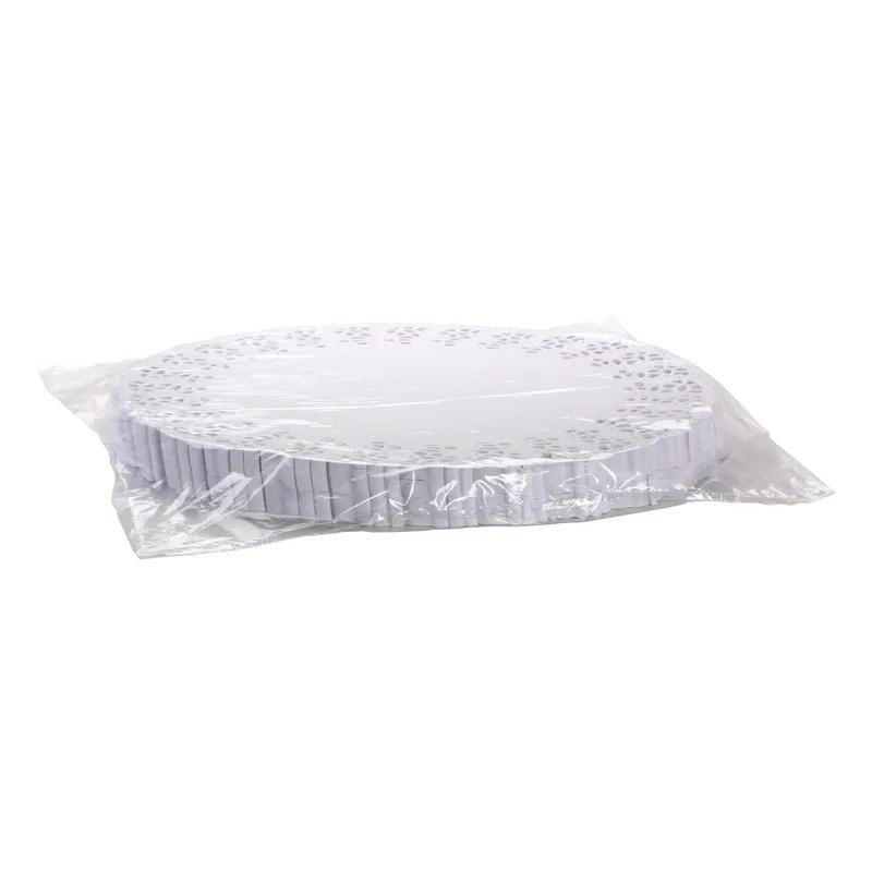 Cambridge Doily 16 IN Paper White Lace Round 500/Box