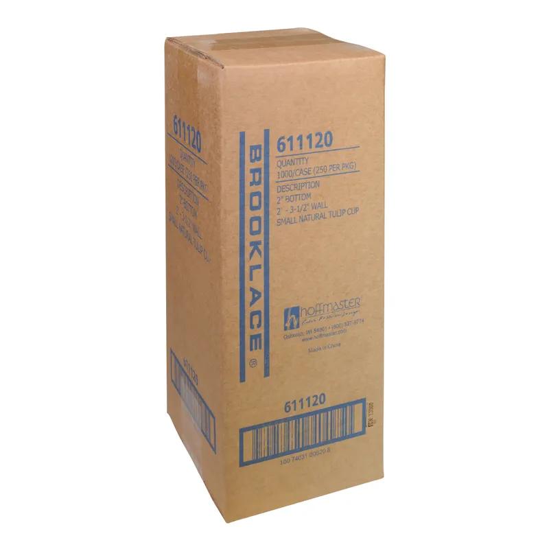 Baking Cup 3.5 IN Paper Natural Petal & Tulip Small Greaseproof 1000/Case