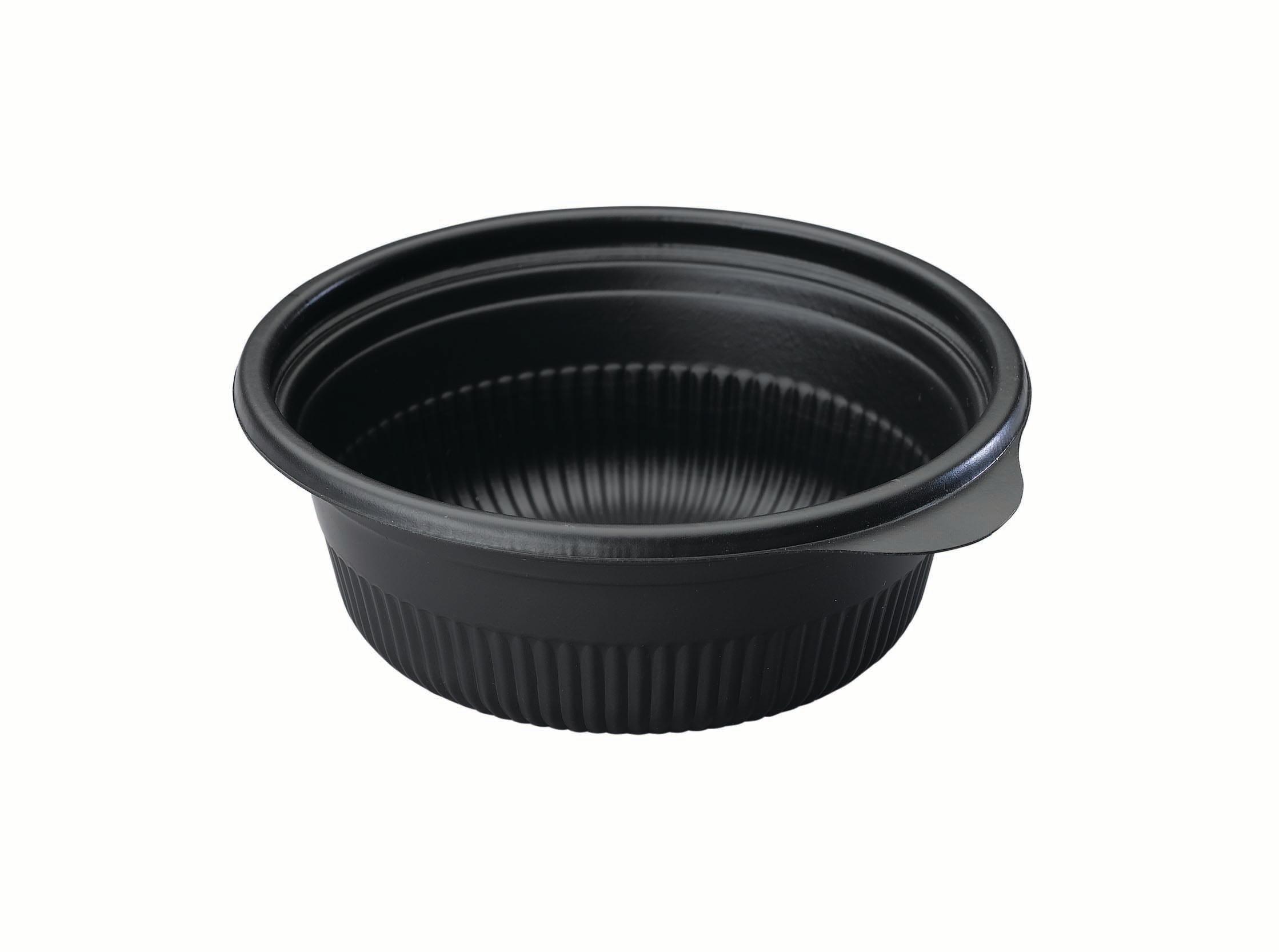 Cruiser Bowl® Small (SM) 8 OZ PP Black Round 500/Case