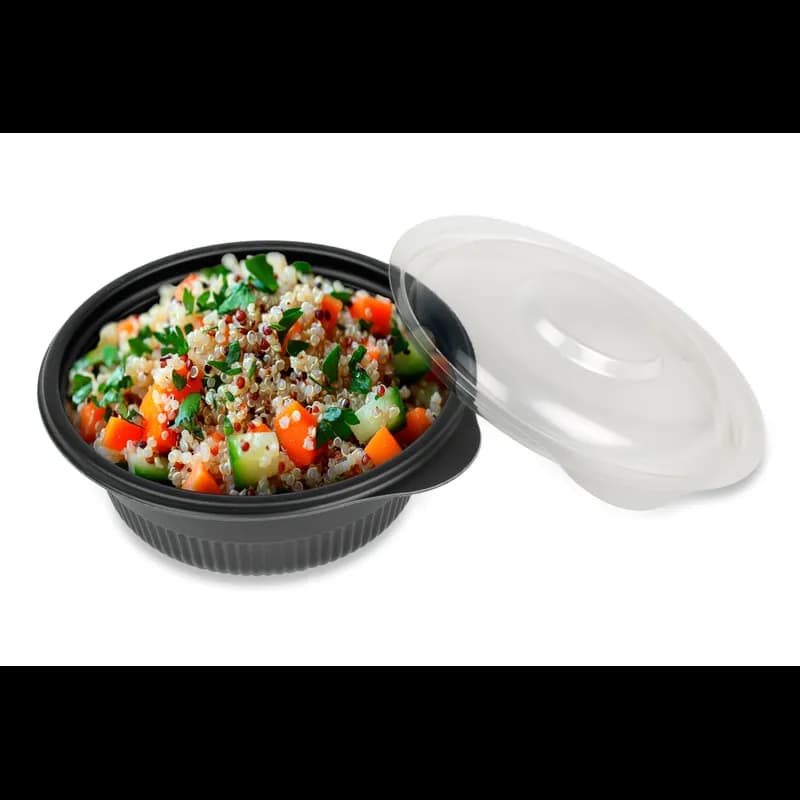 Cruiser Bowl® Small (SM) 8 OZ PP Black Round 500/Case