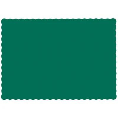 Placemat 9.75X13 IN Green Paper 1000/Case
