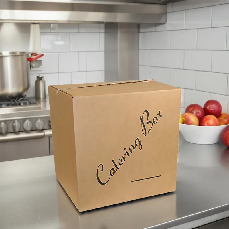 Catering Box Fold-Top 20X18X20 IN Paper Kraft 20/Bundle