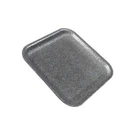 8P Meat Tray 8.25X10.5X1 IN Polystyrene Foam Black Rectangle 200/Bundle