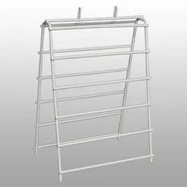 Saddle Stand 6X6.25X11.75 IN Metal Wire White 1/Each