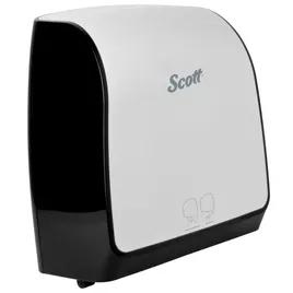Scott® Pro Paper Towel Dispenser Blue Core Plastic Wall Mount White Hard Roll Automatic Electronic 1/Each