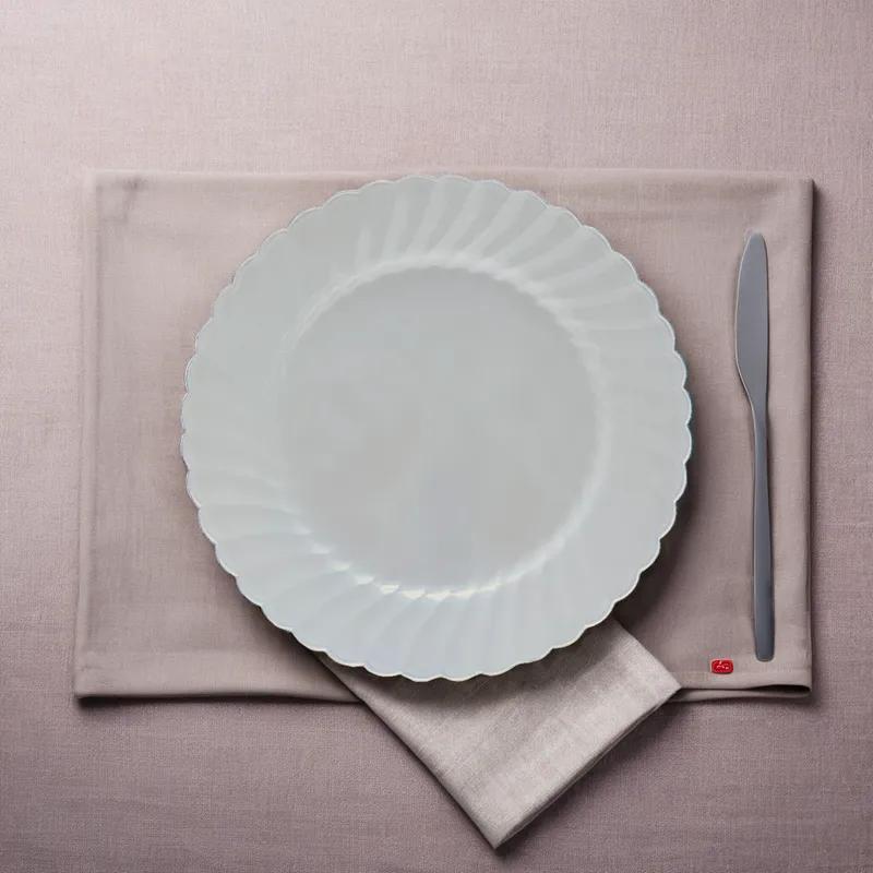 WNA Plate Plastic White 180/Case