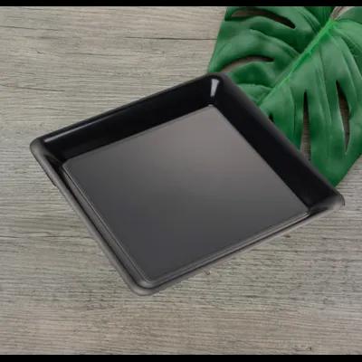 Serving Tray 14X14 IN PP Black Square 25/Case