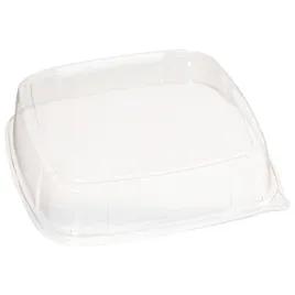 Lid Dome 16X16X3.53 IN PET Clear Square For Container 25/Case
