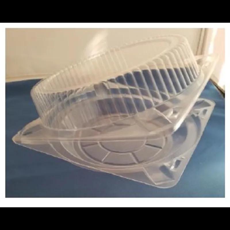 Creme & Meringue Pie Hinged Container 9X3.75 IN Clear Deep 250/Case