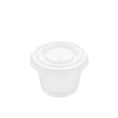 Lid PET Clear For For 4 OZ Portion Cups 2500 Count/Pack 1 Packs/Case 2500 Count/Case